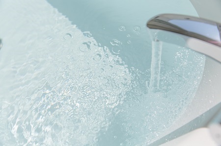 給湯専用機のお湯はり(オートストップ、落とし込みタイプ)
